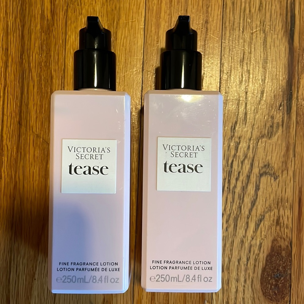 2 Victoria secret Tease Lotions ..Both Full size